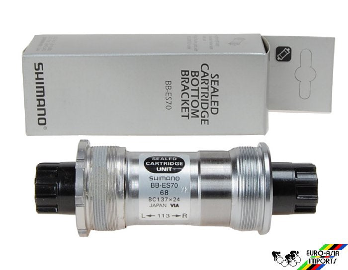 NEW Shimano XT/LX BBES70/71 Bottom Bracket, 73mm Shell, 118mm Spindle
