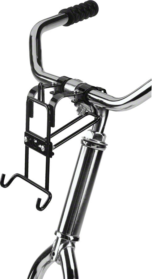 NEW Wald 3133 Front Quick Release Basket with Bolt-On Mount: Gloss Black - Around the Cycle