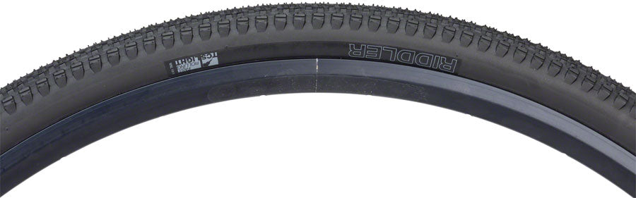 NEW WTB Riddler TCS Light Fast Rolling Tire: 700 x 37, Folding Bead, Black