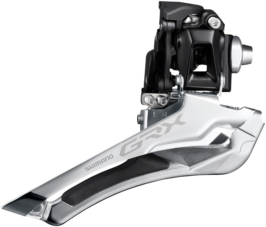 NEW Shimano GRX FD-RX400-F 2x10 Speed Braze-On Front Derailleur, 46t Max - Around the Cycle