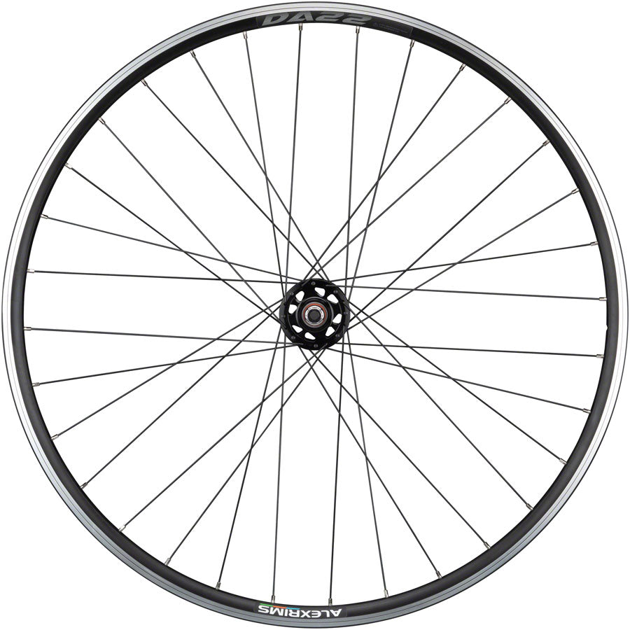 NEW Quality Wheels Track Front Wheel 700c Formula Cartridge / Alex DA22 Black - Around the Cycle