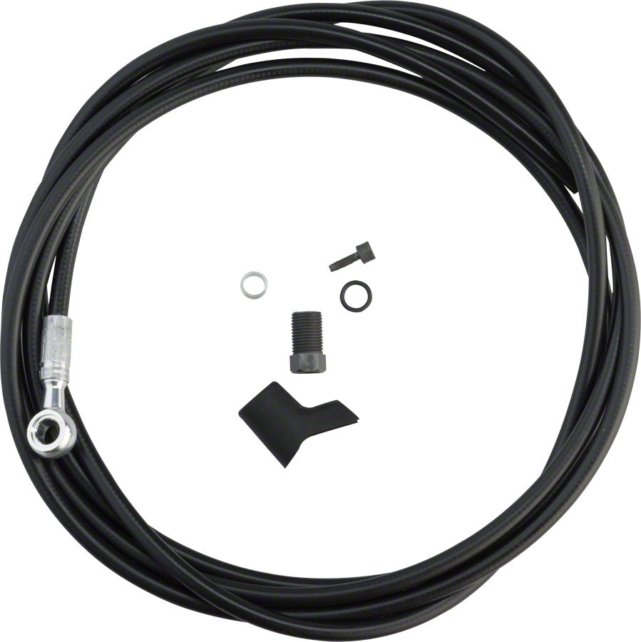 NEW SRAM Hydraulic Line Kit - For S4 Calipers/Guide Ultimate/Guide RSC(B1)/Guide RS(B1)/Guide R(B1)/Guide T(A1)/G2, 2000mm, Black - Around the Cycle