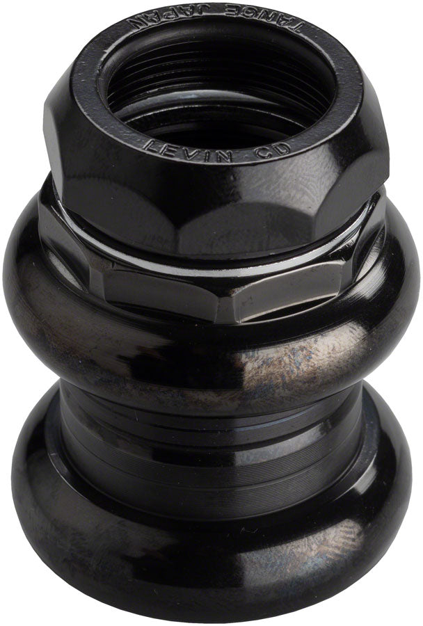 NEW Tange-Seiki Levin CDS 1 Threaded Headset: 26.4mm Crown Race Black