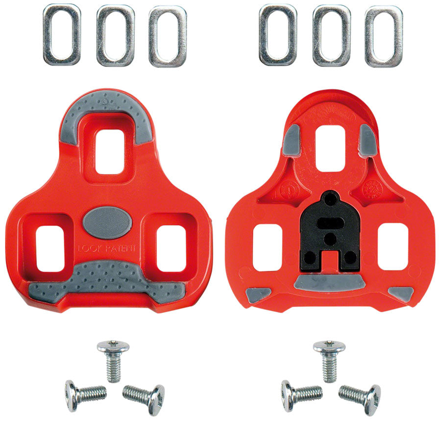 NEW LOOK KEO GRIP Cleat - 9 Degree Float, Red - Around the Cycle