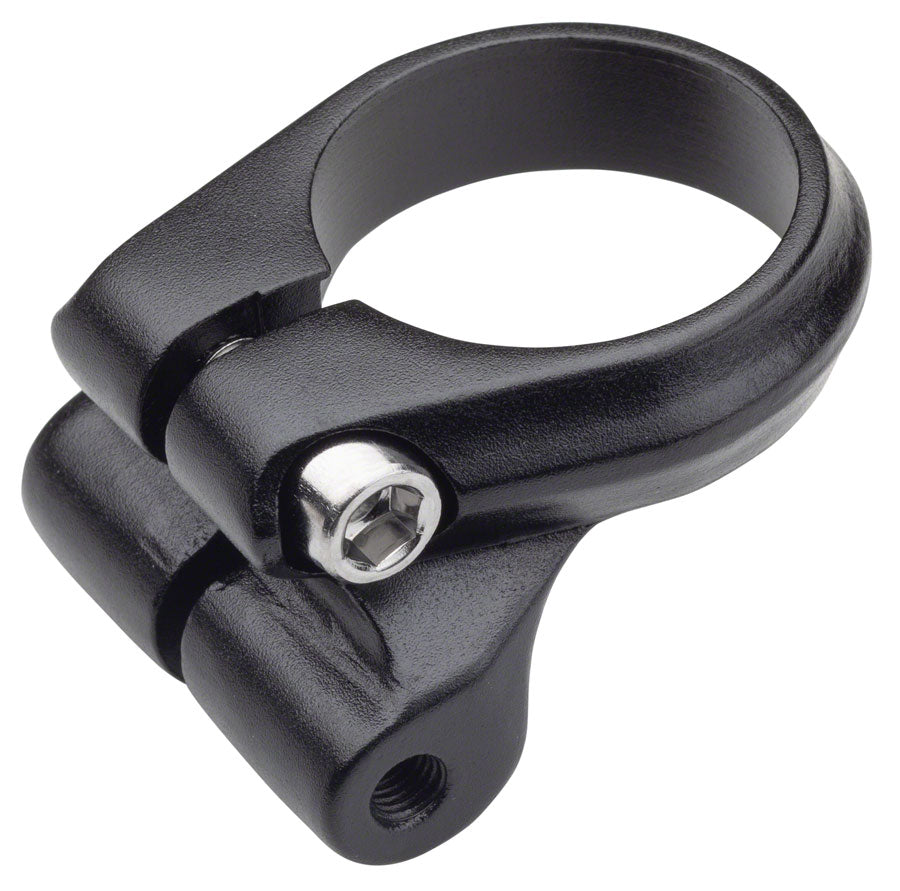 NEW Problem Solvers Seatpost Clamp 31.8 w/ Rack Mounts Black