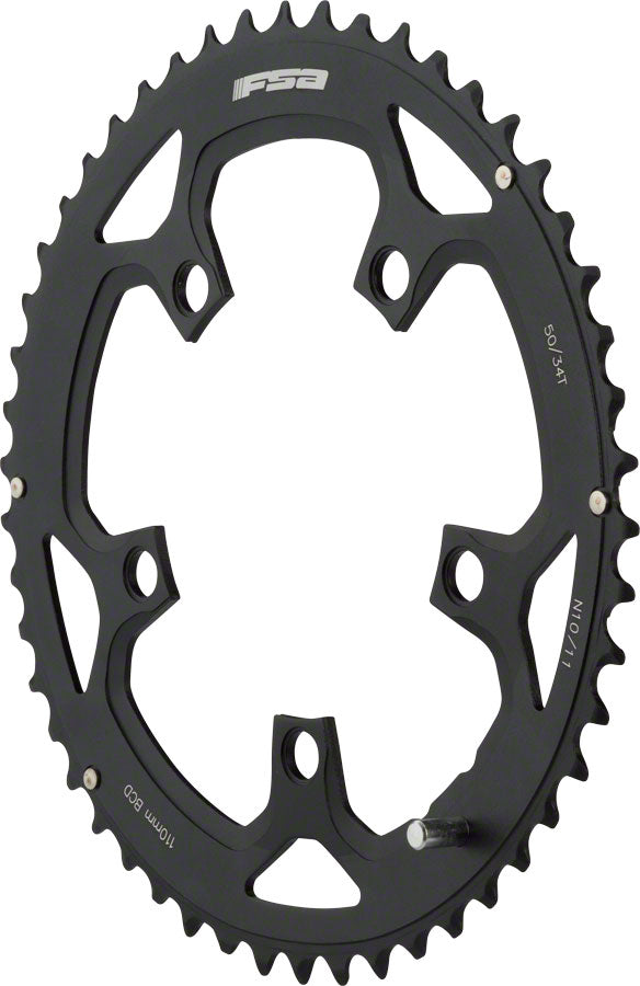 NEW FSA Pro Road Chainring - 50t, 110 BCD, Aluminum, N11, Black