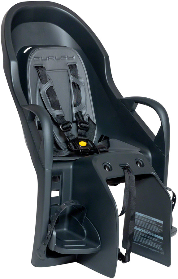 NEW Burley Dash Frame Mount Child Seat - Black/Gray