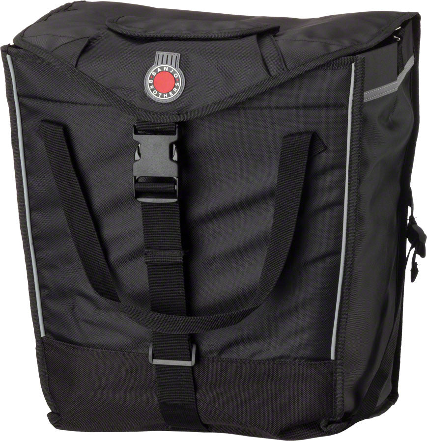 NEW Banjo Brothers Market Pannier: Black, Each - Around the Cycle
