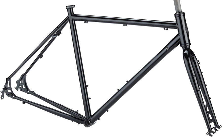 NEW Salsa Marrakesh Frameset - Black Touring Frame