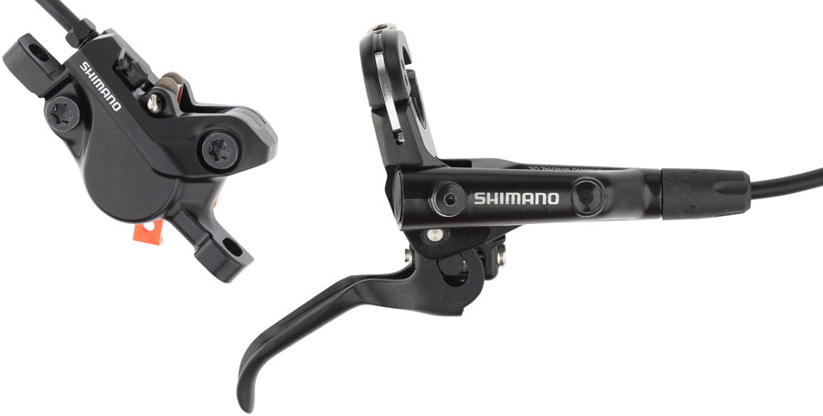 NEW Shimano BR-MT500 Disc Brake and BL-MT501 Lever - Rear, Hydraulic, 2-Piston, Post Mount, Black