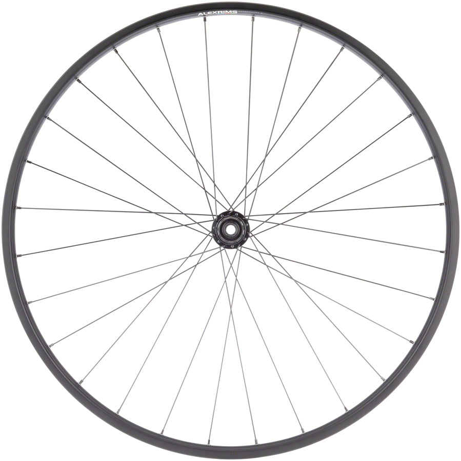 NEW Quality Wheels Value Double Wall Series Disc Rear Rear Wheel - 700, 12 x 142mm, Center-Lock, HG 11, Black
