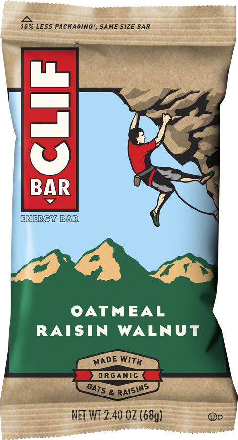 NEW Clif Bar Original: Oatmeal Raisin Walnut Box of 12