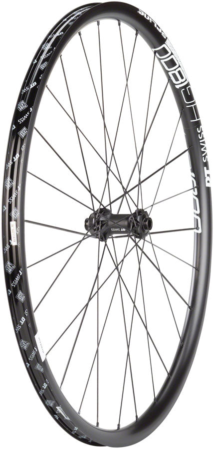 NEW DT Swiss HG 1800 Spline 25 Front Wheel - 700, 12 x 100mm, Center-Lock, Black