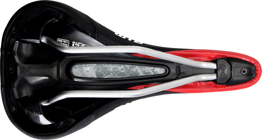 NEW WTB Volt Race 142 Saddle: CroMo Rails, Black/Red