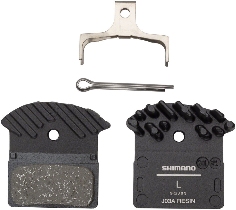 NEW Shimano J03A Resin Disc Brake Pad - Resin, Finned, XTR XT SLX Deore