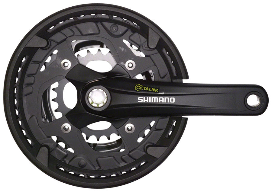 NEW Shimano Alivio FC-T4010/T4060 Crankset Shimano FC-T4010 175mm, 48/36/26t, Shimano Octalink V2