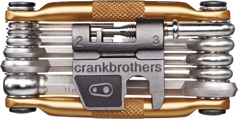 NEW Crank Brothers Multi-17 Tool: Gold - Around the Cycle