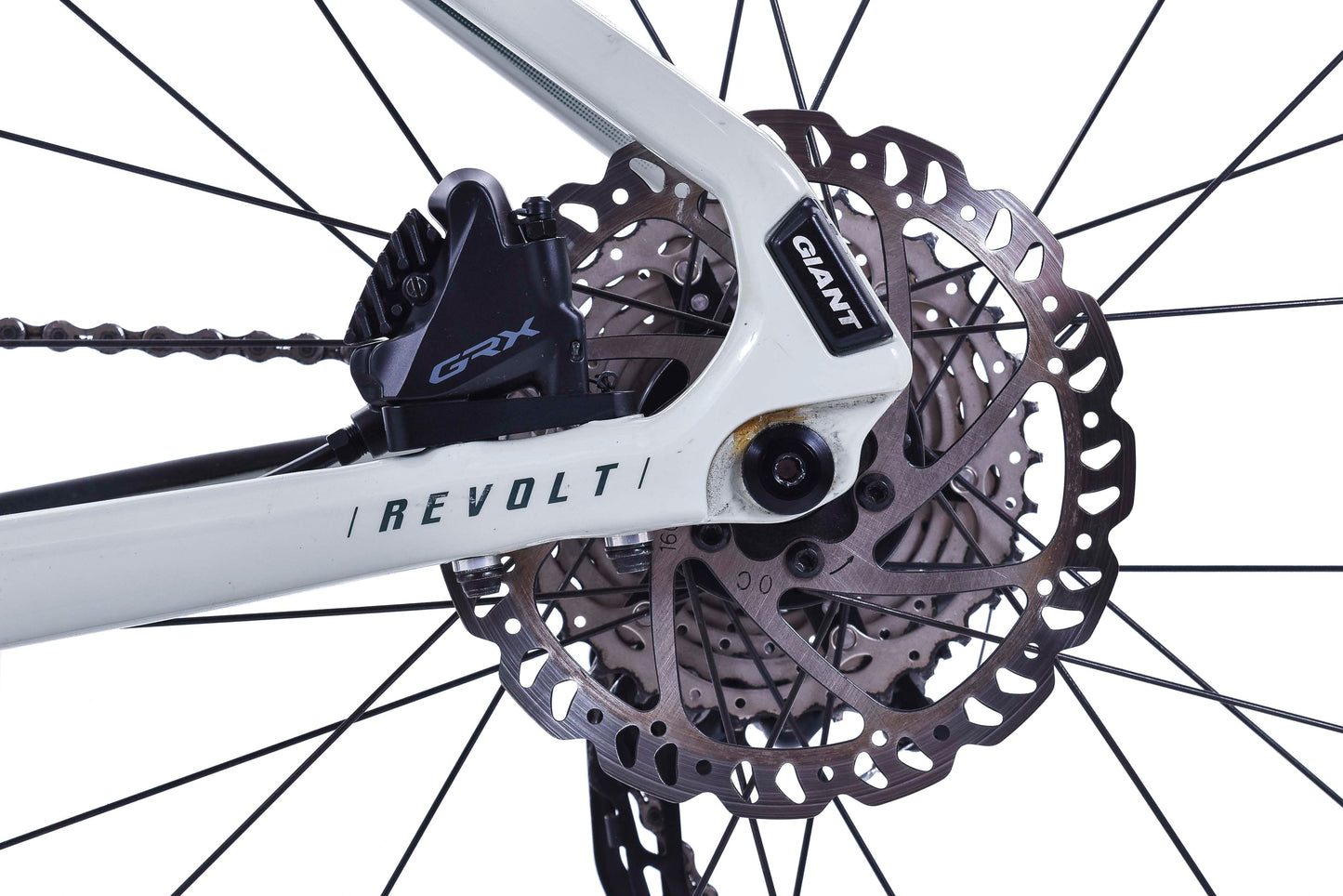 USED 2021 Giant Revolt Advanced 2 Carbon Gravel Bike XS Shimano GRX 2x11