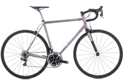 USED Kent Eriksen Custom Titanium Road Bike 56cm Shimano Dura-Ace Di2 2x11 speed