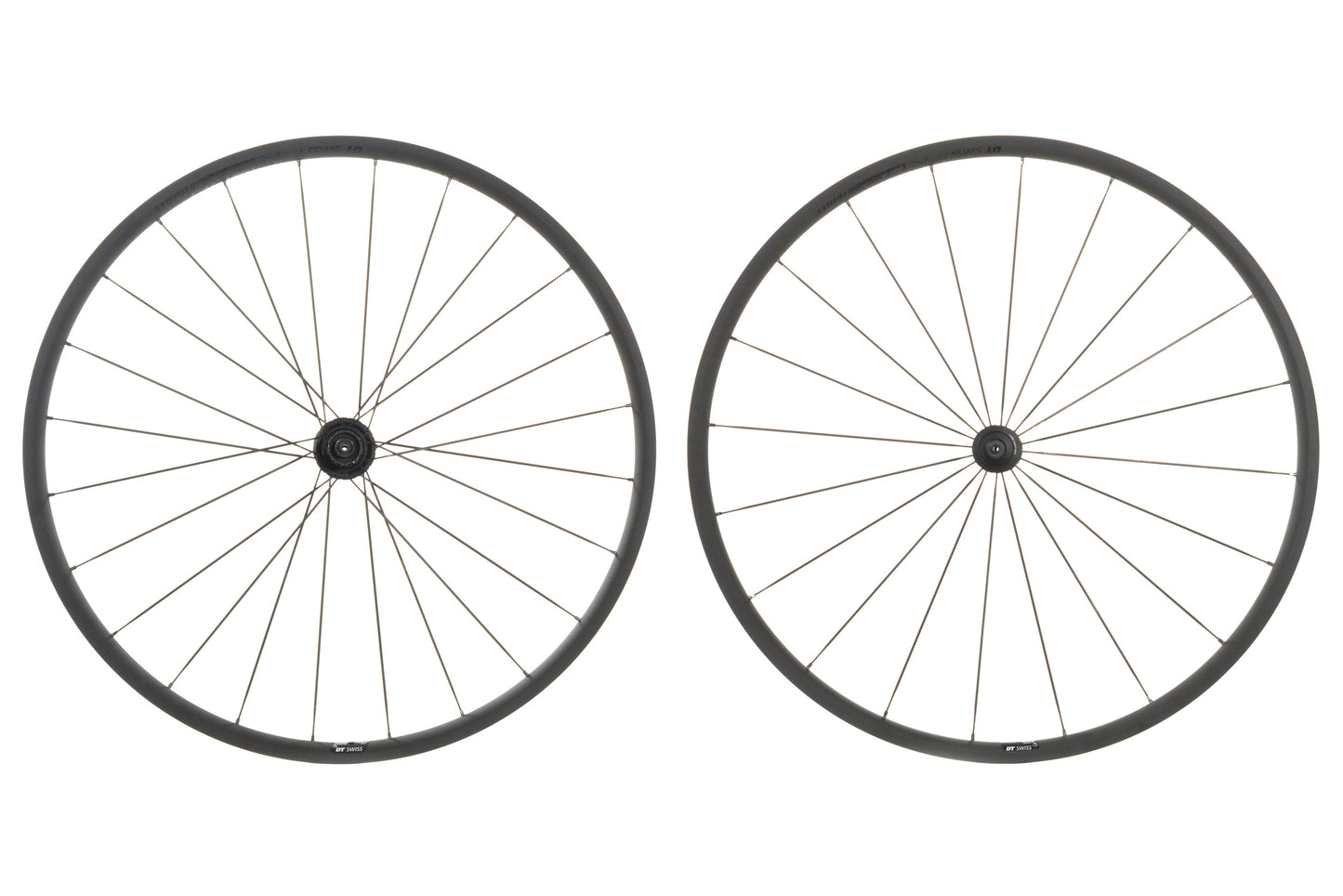 USED DT Swiss PR 1400 DiCut Oxic 700C Alloy Rim Brake Road Wheelset Shimano HG 11 speed