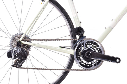 USED 2020 Andy Hampsten Minimus 55cm Custom Steel Road Bike Rim Brake SRAM AXS 2x12 speed