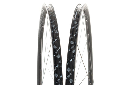 USED DT Swiss PR 1400 DiCut Oxic 700C Alloy Rim Brake Road Wheelset Shimano HG 11 speed