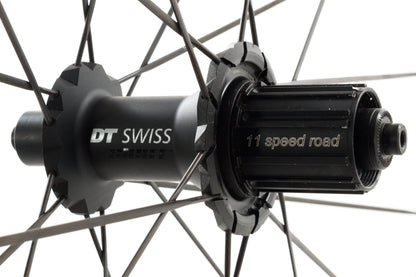 USED DT Swiss PR 1400 DiCut Oxic 700C Alloy Rim Brake Road Wheelset Shimano HG 11 speed