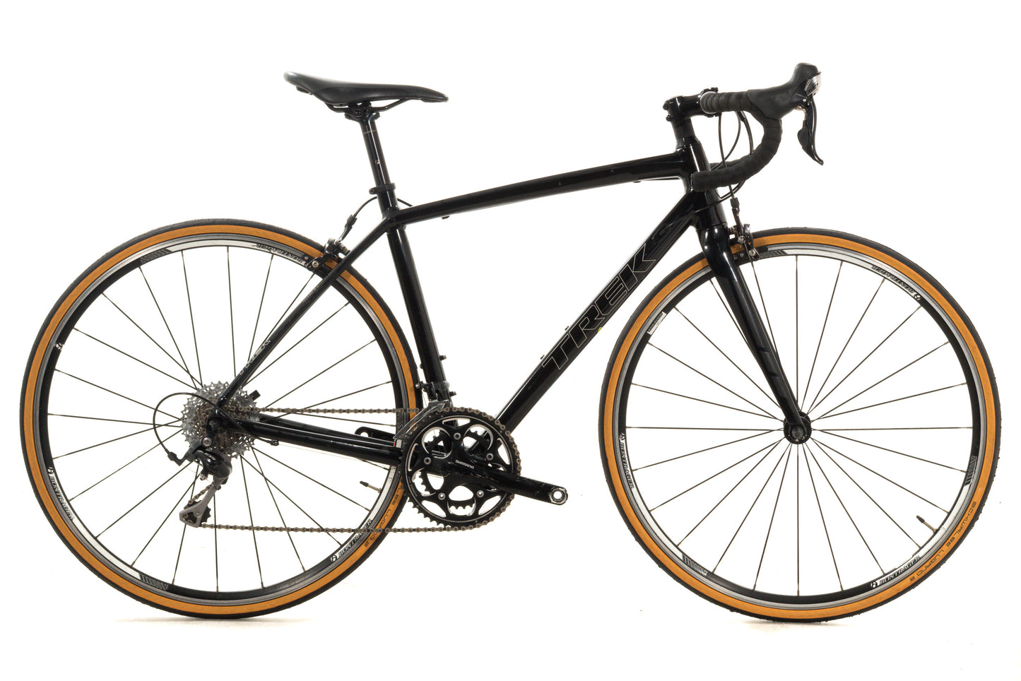 USED 2014 Trek Madone 2.1 H2 Compact 52cm Aluminum Road Bike Shimano 105 2x10 speed Black