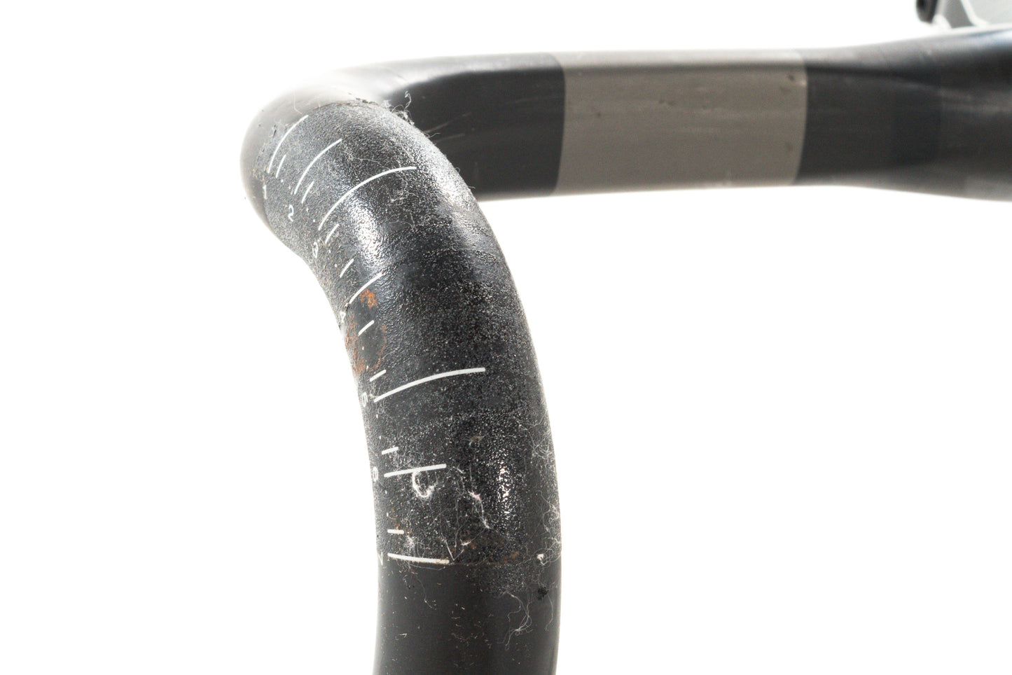 USED Bontrager xXx 31.8x420mm Carbon Drop Handlebar w/ 100mm x 7° xXx Carbon Stem