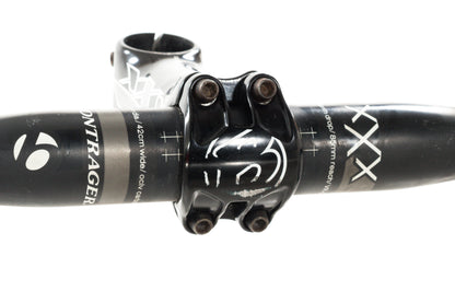 USED Bontrager xXx 31.8x420mm Carbon Drop Handlebar w/ 100mm x 7° xXx Carbon Stem