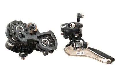 USED Campagnolo Chorus 2x11 speed Groupset Shifters, Derailleurs, Brakes Carbon