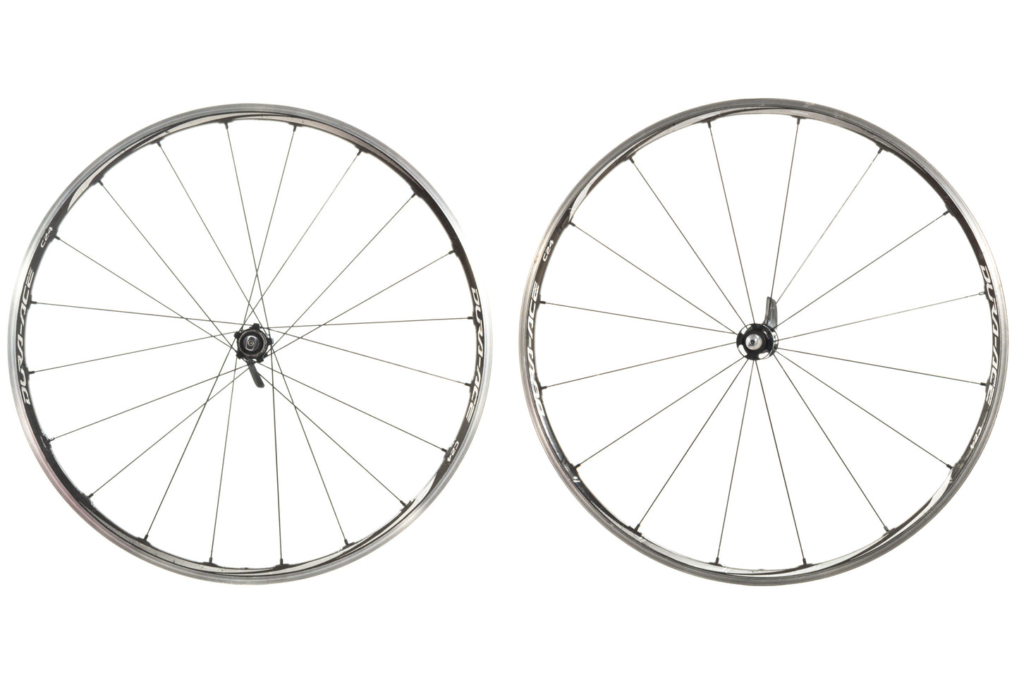 USED Shimano Dura-Ace WH-9000 C24 Alloy/Carbon 700C Wheelset Rim Brake QR