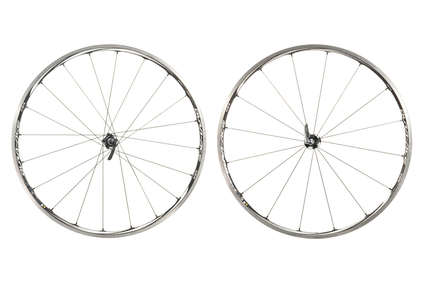 USED Shimano Dura-Ace WH-9000 C24 Alloy/Carbon 700C Wheelset Rim Brake QR