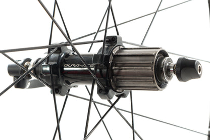 USED Shimano Dura-Ace WH-9000 C24 Alloy/Carbon 700C Wheelset Rim Brake QR