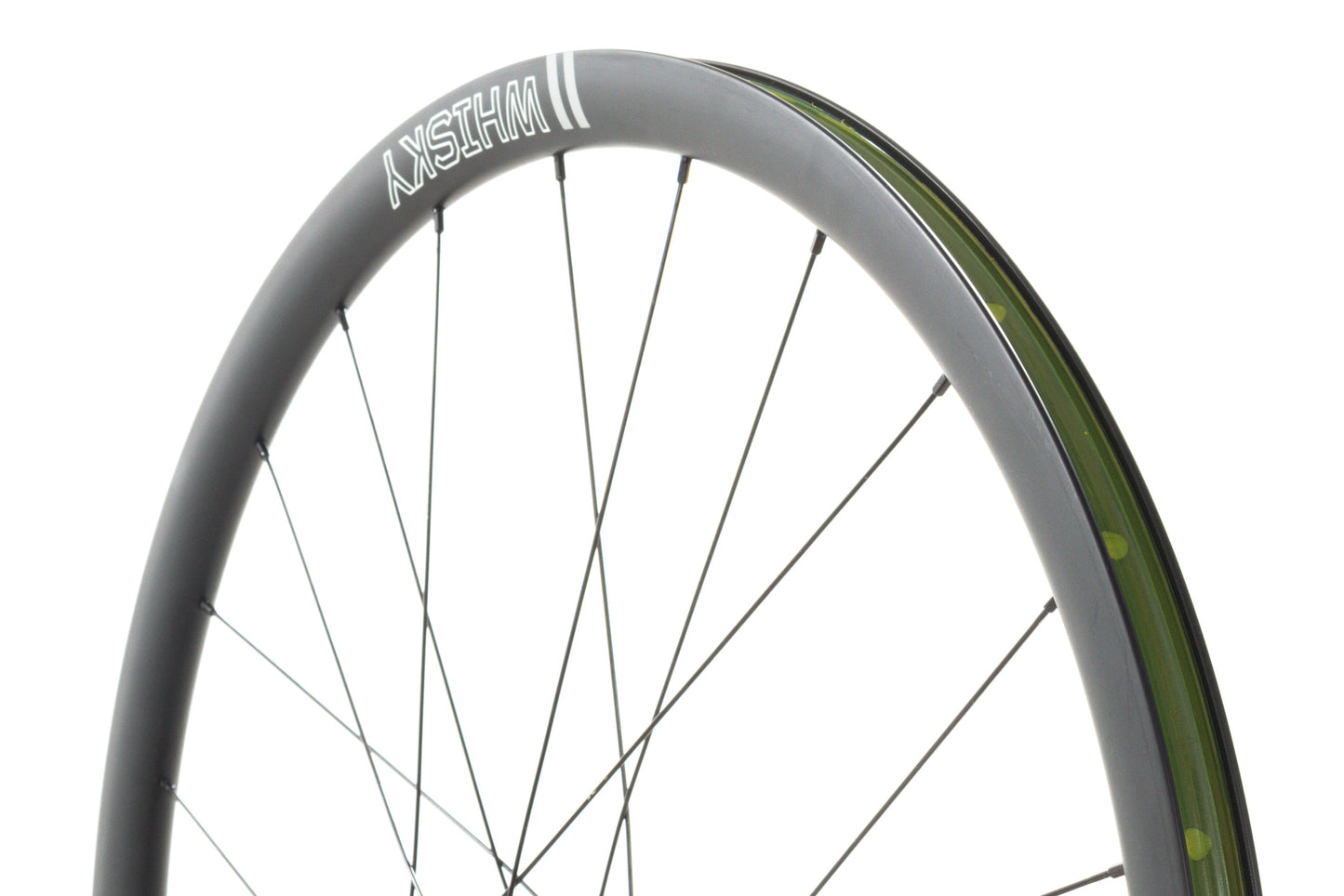 USED Whisky No.9 30mm Carbon Front Wheel 24h w/ All-City Go-Devil Hub 12x100mm TA