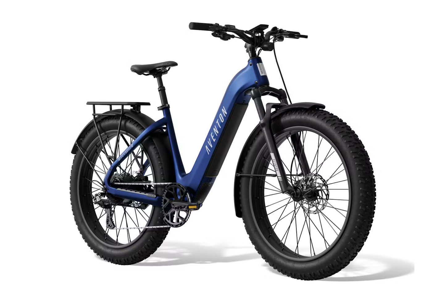 NEW Aventon Aventure 3 Step-Through Electric Fat Tire Bike — 750W, 28mph, 4" Tires