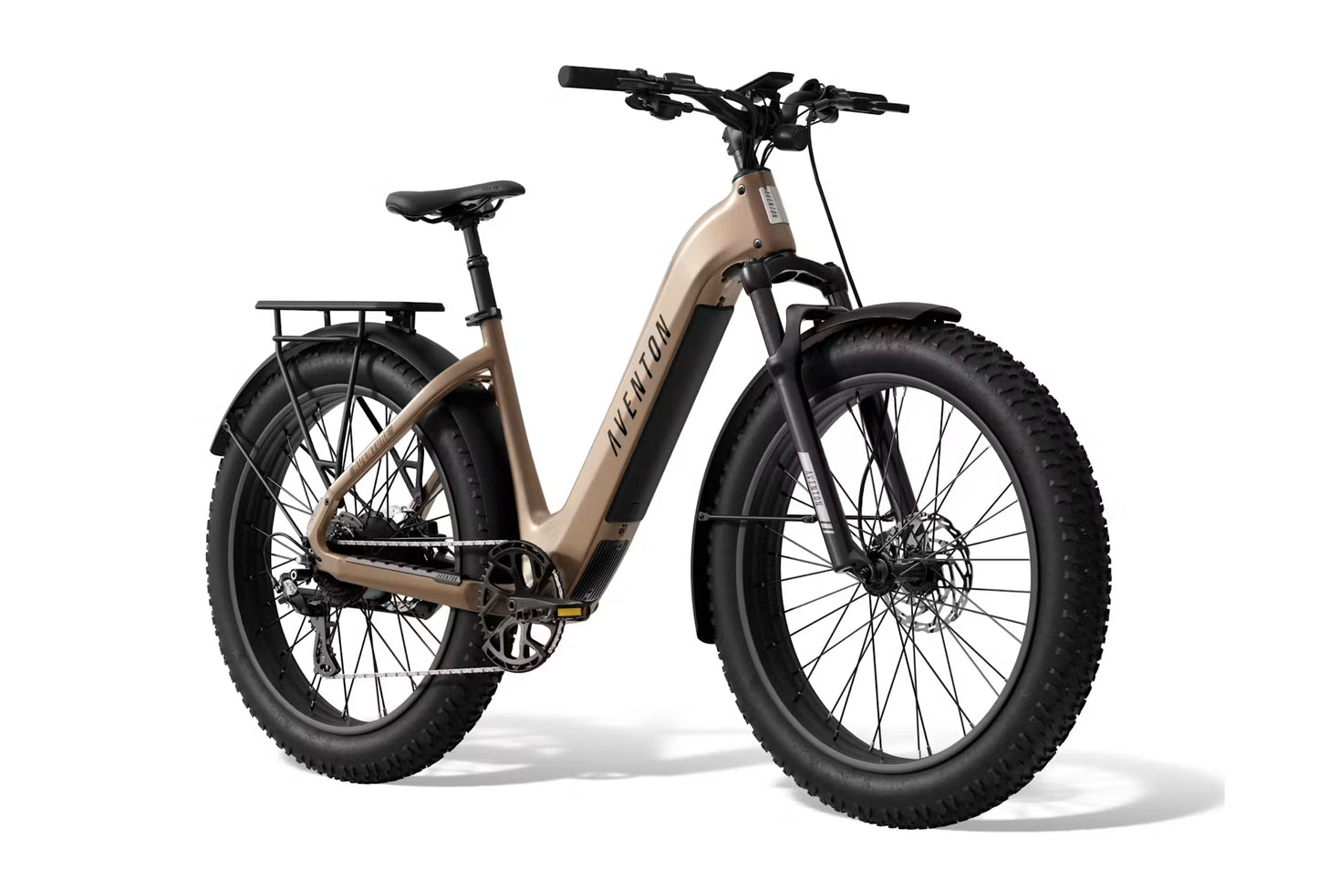 NEW Aventon Aventure 3 Step-Through Electric Fat Tire Bike — 750W, 28mph, 4" Tires