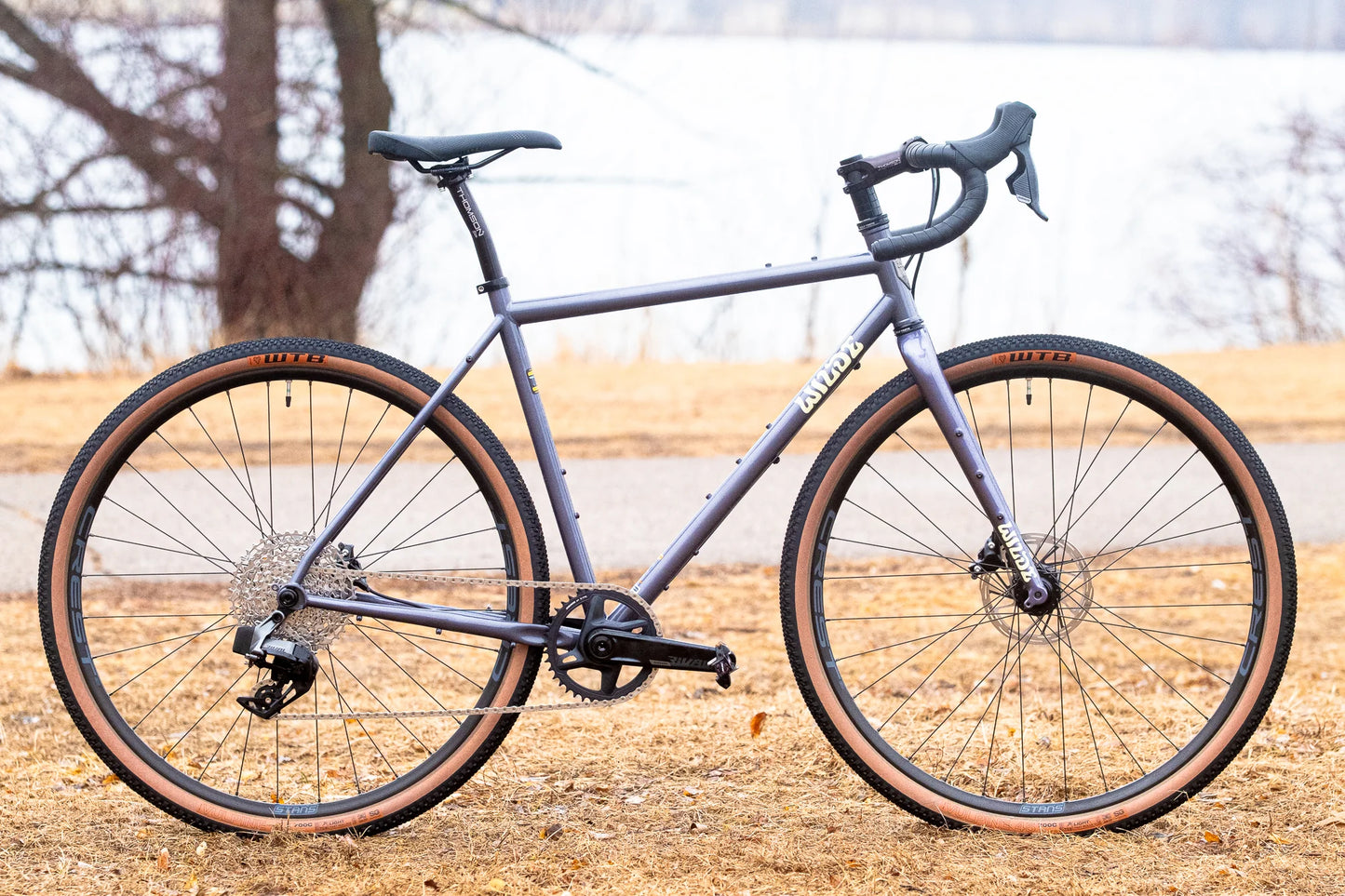 NEW Wilde Rambler SL Steel Gravel / All-Arounder Bike with Carbon Fork - Disco Moondust