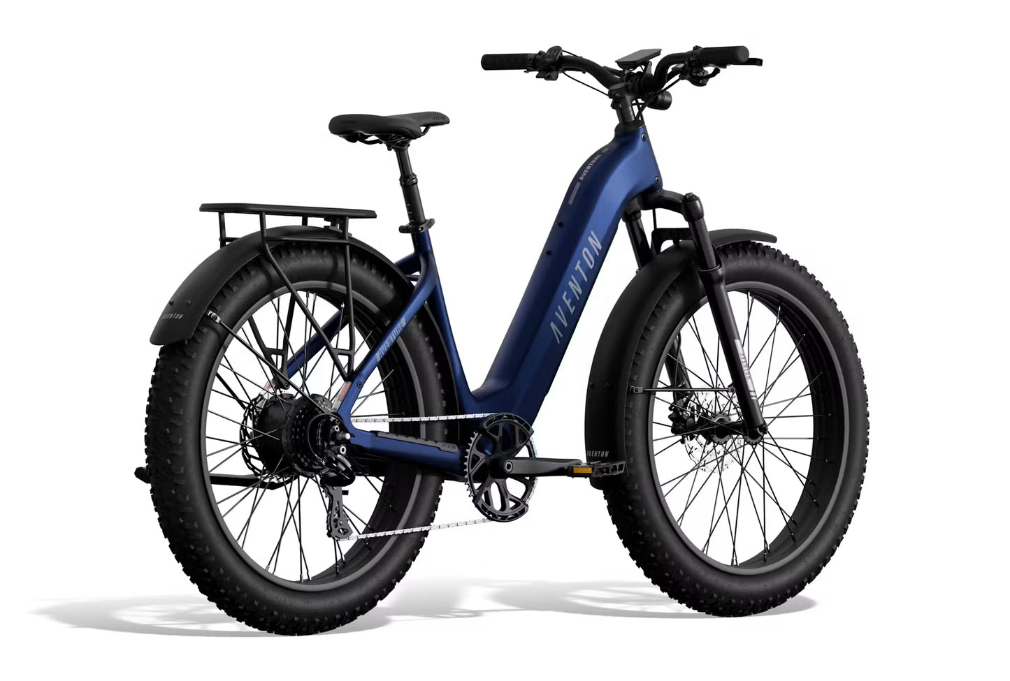 NEW Aventon Aventure 3 Step-Through Electric Fat Tire Bike — 750W, 28mph, 4" Tires