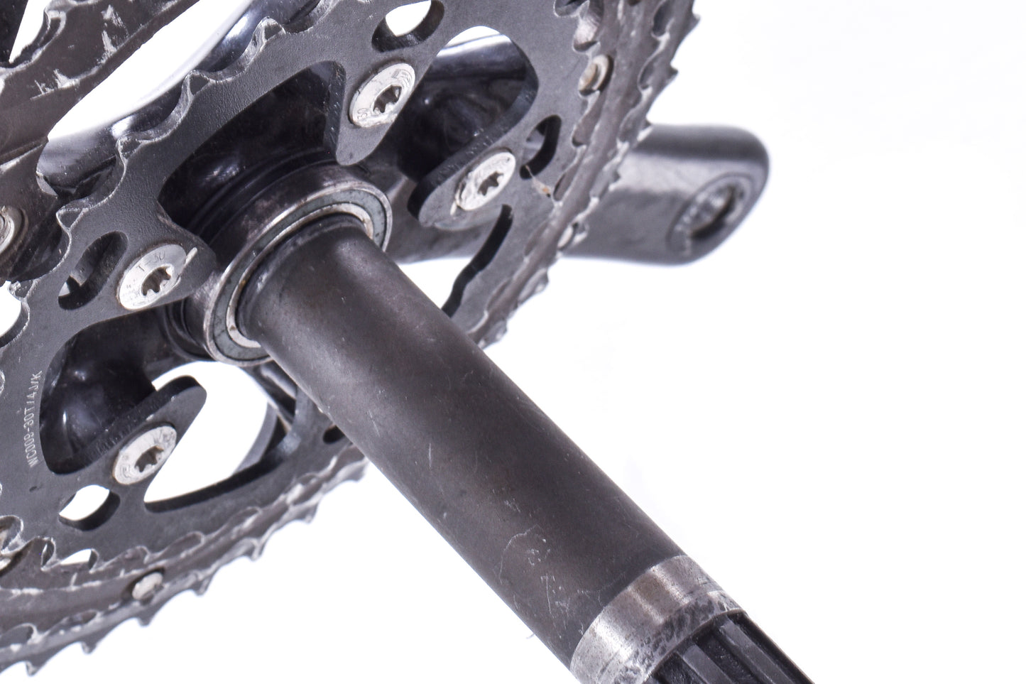 USED FSA SLK Carbon Triple Crankset 172.5 52/42/30t 130mm BCD Road Touring Bike