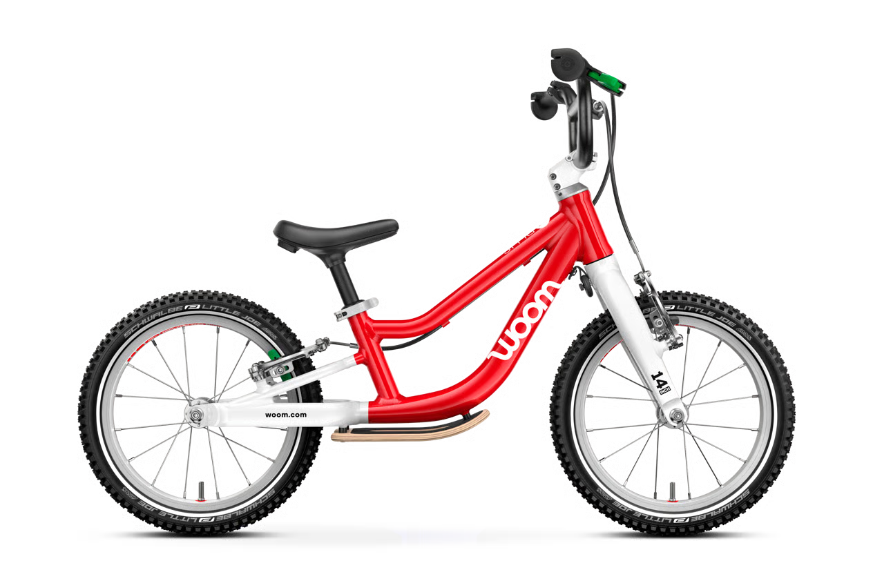NEW woom GO 1 PLUS - 14" Balance Bike - Age 3-4.5
