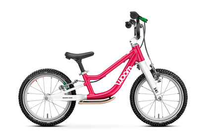 NEW woom GO 1 PLUS - 14" Balance Bike - Age 3-4.5