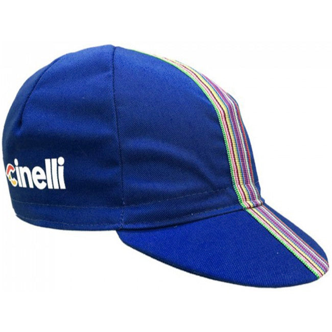 NEW Cinelli Ciao Cycling Cap - Blue, One Size - Around the Cycle