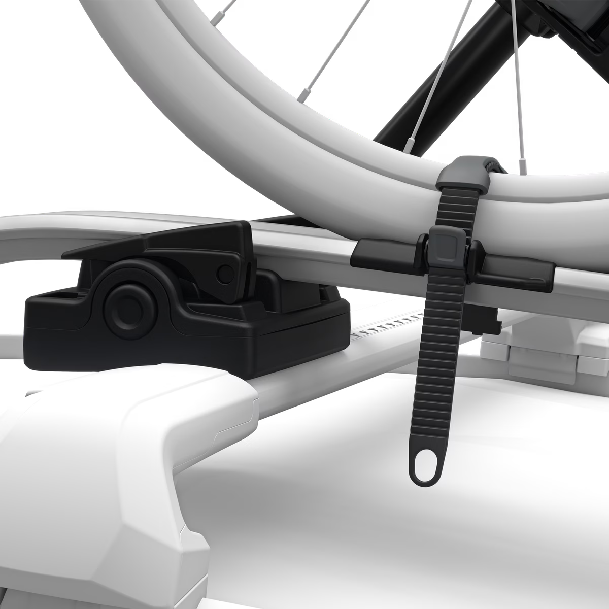 NEW Thule UpRide - Roof Bike Rack Wheel Mount Black/Aluminium