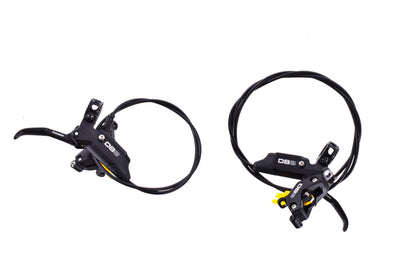 USED SRAM DB8 4-piston Hydraulic Disc Brake Lever and Caliper Set Front and Rear