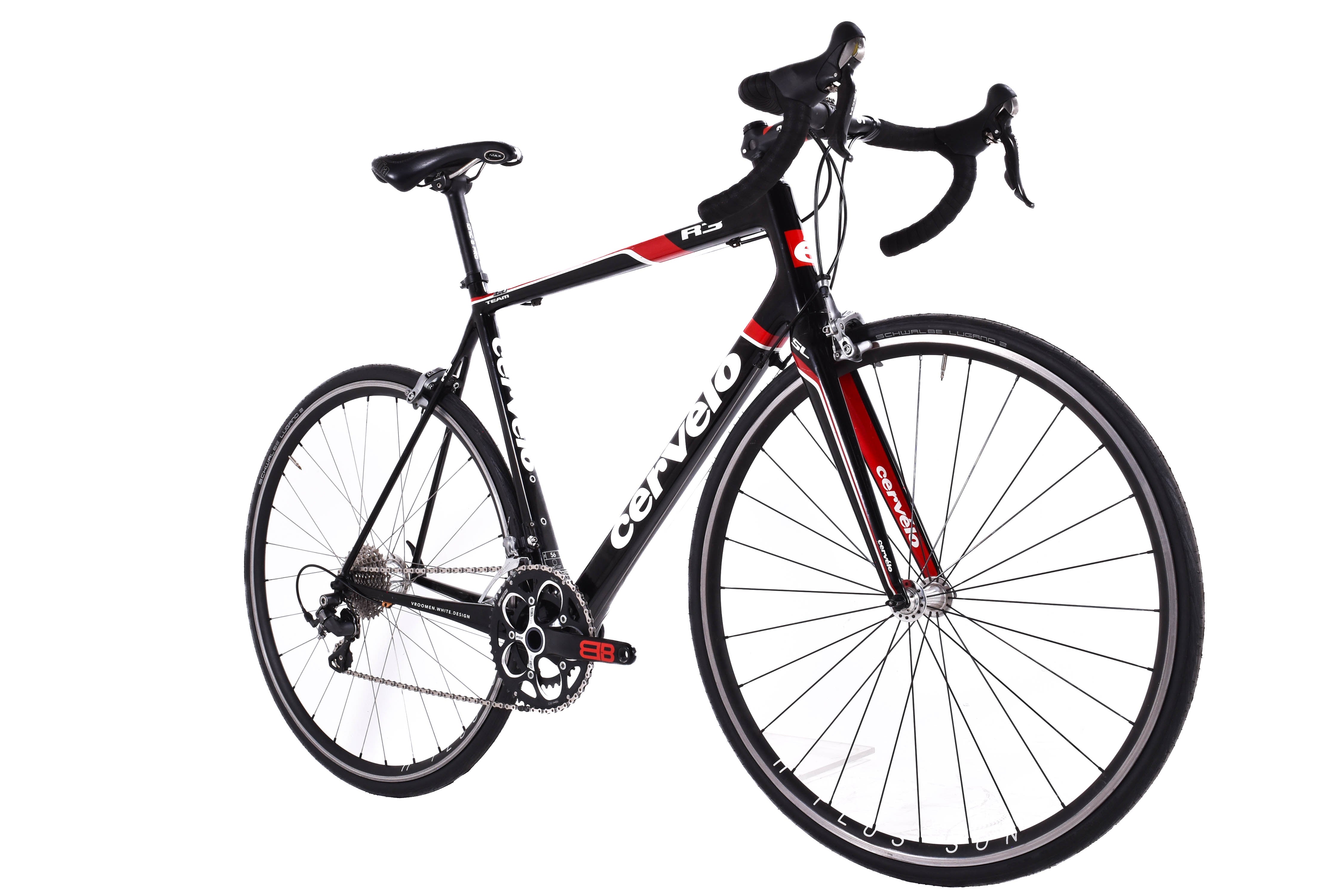 USED 2012 Cervelo R3 Team Carbon Road Bike 56cm Shimano Ultegra 2x10 s