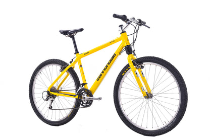 USED Vintage Cannondale CAAD2 F700 Mountain Bike Medium Shimano XT/LX 3x8 speed Yellow- AS IS