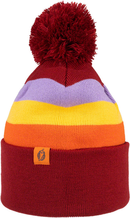 NEW Salsa Arctica Pom Hat - Burgundy, Maroon, Lavender, Maize, Orange, One Size - Around the Cycle