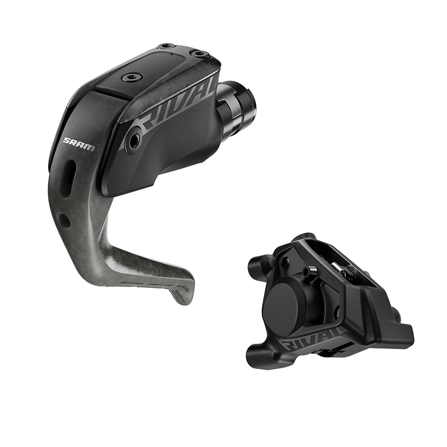 NEW SRAM Rival eTap AXS Aero Disc Brake and Lever - Rear, Hydraulic, Flat Mount, Black, E1