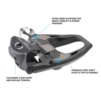NEW Shimano Ultegra PD-R8000 SPD-SL Carbon Road Clipless Pedals + SM-SH11 Cleats